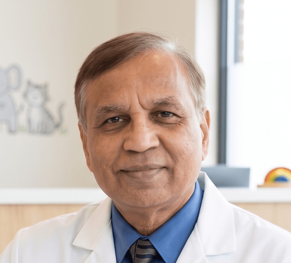 Dr. Sureshchandra Patel, Board Certified Pediatrician at Patel Pediatrics in Brooklyn, NY